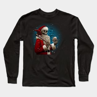 Skele Claus - Menace of Christmas Long Sleeve T-Shirt